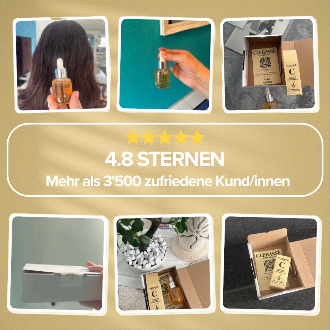 Natürliches Haar Serum