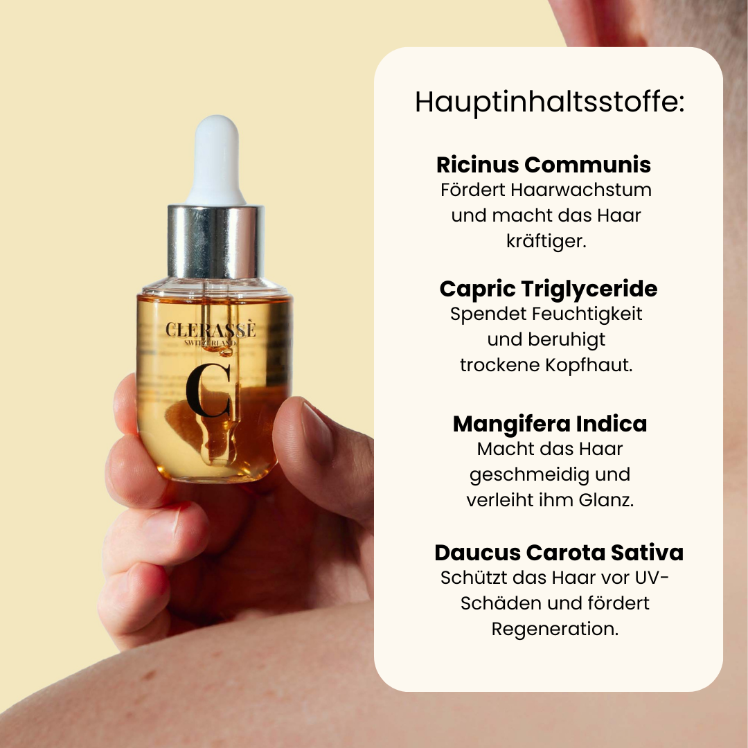CLERASSÈ - HAAR SERUM FÜR MÄNNER
