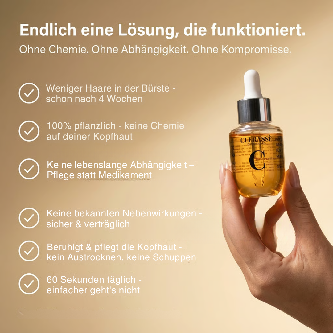 Natürliches Haar Serum