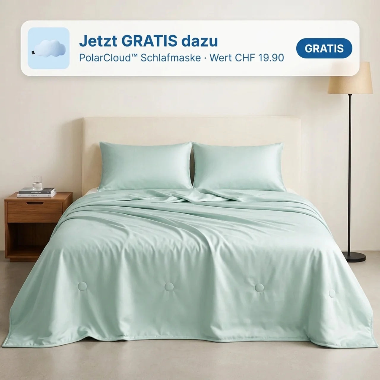 PolarSeide – Kühlende Sommerdecke aus Eisseide