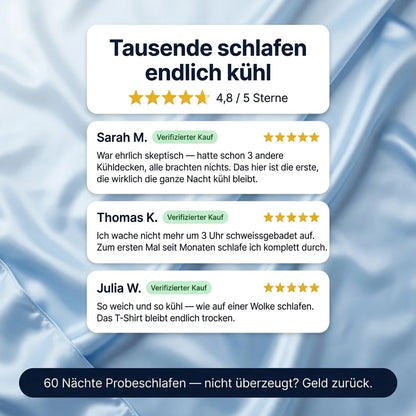 PolarSeide – Kühlende Sommerdecke aus Eisseide